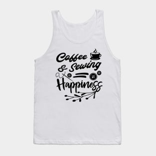 Sewing and coffee Tank Top